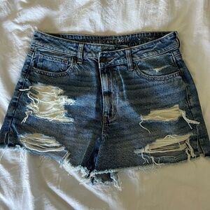 American Eagle Distressed Denim Shorts